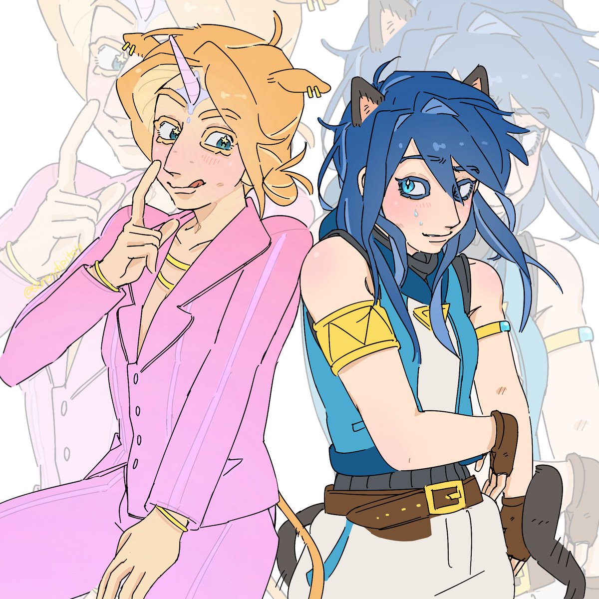 sorendipitay's tweet photo. day 2: crossover of my 2 final girls !! :99
#katiebmonth #katieb #itsfunneh #kftwt https://t.co/KmtTczrgz5