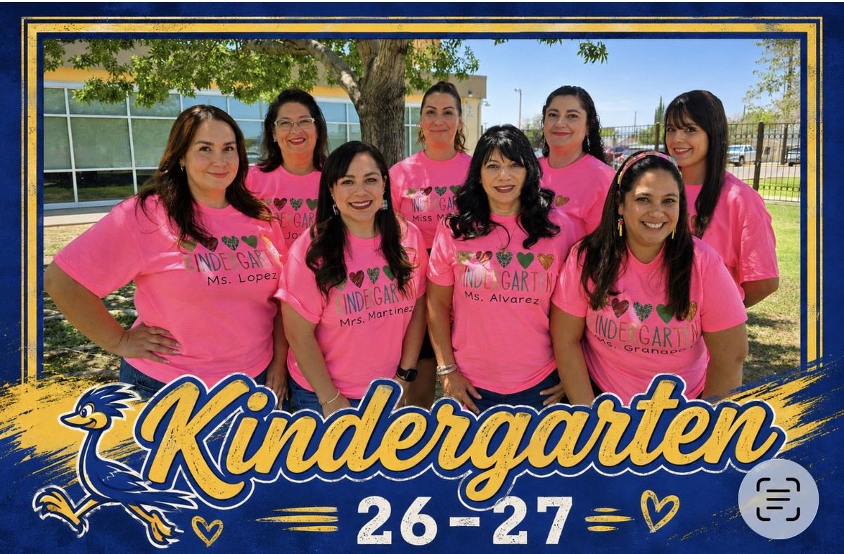 MeaganMartinrez's tweet photo. Kindergarten team 💙💛 @EdgemereSchool https://t.co/vOKX0KPUPu