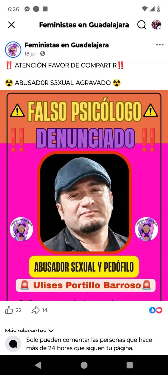 SanjuanaNews's tweet photo. #ULTIMAHORA La @FiscaliaJal @PabloLemusN deja libre al violador serial Ulises Portillo Barroso, acusado de abusar de más de 170 víctimas entre niños, mujeres y hombres. 
Sus víctimas hablan por primera vez: 
MARTÍNEZ
"Es un depredador y es de mi fami-lia", dice Perla, al narrar los abusos sexuales que sufrió por parte de su hermano Ulises Portillo Barroso durante su niñez y adolescencia.
Perla no sabía lo que significaba el incesto, una palabra cargada de tabúes en México, pero tipificada como delito en el Código Penal Fe-deral: "Durante gran parte de mi infancia y adolescencia fui víctima de abuso sexual por parte de mi hermano. Viví años de manipula-ción, miedo, amenazas y silencio, cargando un dolor que marcó profundamente mi vida. Como ocurre con muchas victimas, durante mucho tiempo no pude hablar de lo sucedido. El miedo, la culpa, la vergüenza y la falta de apoyo me hicieron guardar un secreto que afectó mi autoestima, mi salud mental y mi forma de ver el mundo. El incesto es grotesco y lo normalizan.
Tuve muchos intentos de suicidio", dice en entrevista con La Jornada.
Perla es maquillista profesional y tiene 36 años; está casada, tiene dos hijos y vive en El Salto, cerca de Guadalajara. Aquello que la marcó la vida para siempre, volvió a oprimirla. En los últimos meses ha sufrido una recaida emocional y sicológica. A través de medios de comunicación se enteró de las denuncias contra su hermano, quien tenía un consultorio usurpando la profesión de sicólogo.
La fiscalía de Jalisco abrió la carpeta de investigación 89856/2024 por los delitos de abuso sexual, trata de personas, distribución de pornografia infantil, usurpación de funciones de profesión y uso indebido de uniformes e insignias, según expuso Eduardo Guevara Gonzá-lez, agente del Ministerio Público.
El juez segundo de control, Arturo González Santana, solicitó a la Procuraduría de Protección de Niñas, Niños y Adolescentes designar personal para la "debida representación de las víctimas", según consta en el expediente al que ha tenido acceso este diario.
@FGRMexico @mujeresgobmx @OHarfuch @GobiernoJalisco @ElSaltoJalGob @FiscaliaJal @Claudiashein 

https://t.co/vgIMEeG7cr