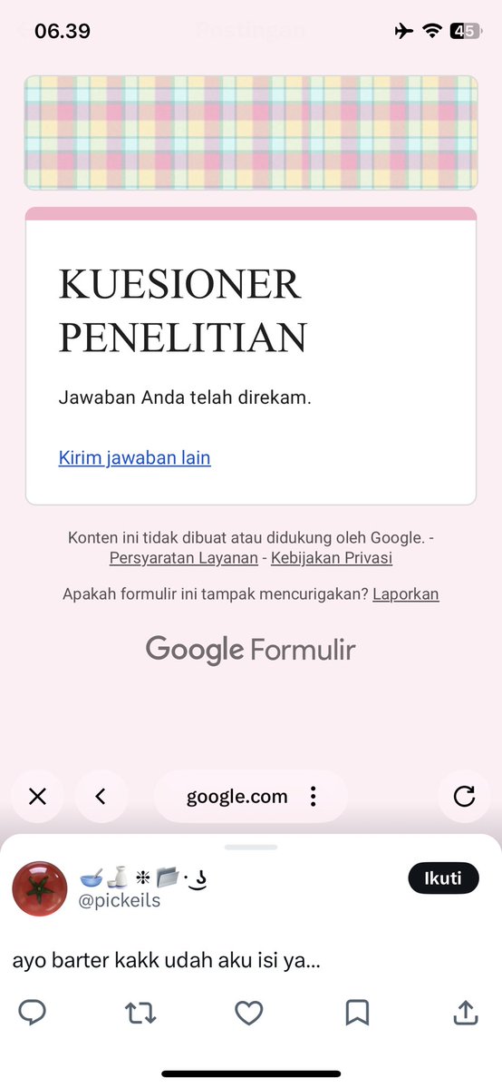 lerogmk's tweet photo. @pickeils Ini aku udh isi ya kak https://t.co/TxHcfjqekp