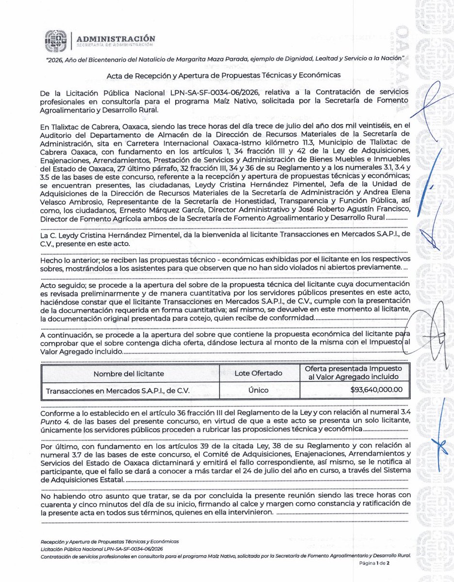 classificationR's tweet photo. ❗️ÚLTIMA HORA❗️| Filtran información del negocio de @LopezLeyvaV en @SEFADER_GobOax. Otorgó más de 93 millones de pesos a una empresa fantasma con domicilio en Cuatla por contratar 231 técnicos. El sueldo de técnico es de $20,000 y así roban los 47 millones restantes.

@salomonj https://t.co/r4m2eG17ti