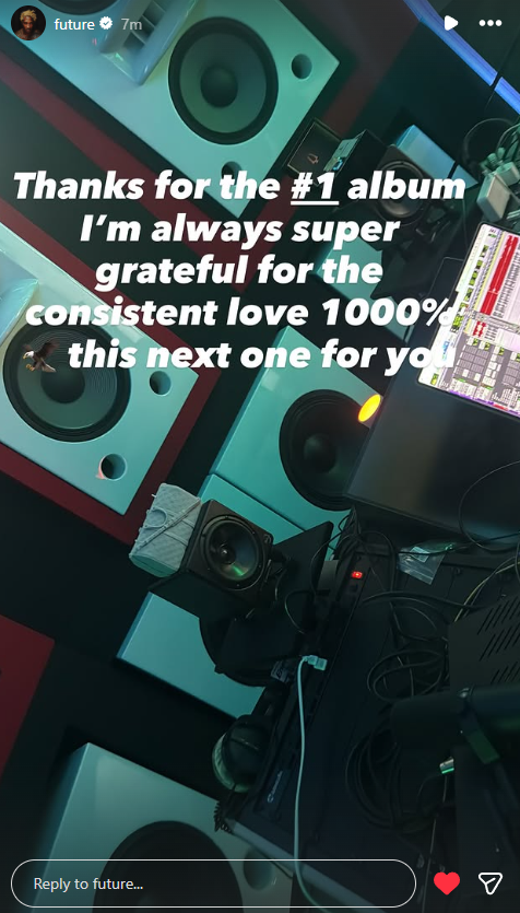 futurefbg56's tweet photo. FUTURE ANNOUNCES ANOTHER PROJECT ON THE WAY VIA IG 👀 LETSGOOO🦅🔥 https://t.co/SGcmgg72rQ