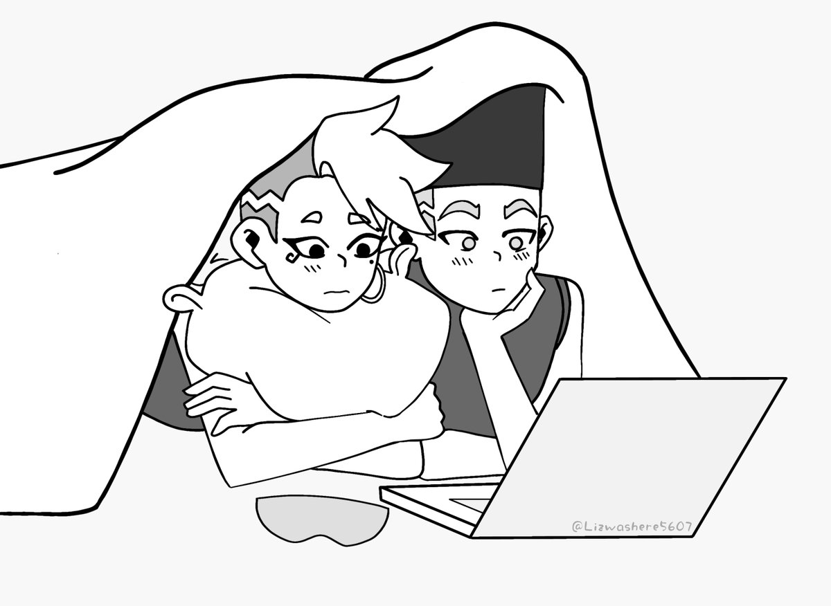 Lizwashere5607's tweet photo. #magnetmirrorweek26 Day 7

"Hey Od, there's a lot of fan art about us!"
🧡💚

#dragonstriker #drst #magnetmirror @ds_eventweeks https://t.co/3uuXXMfv51