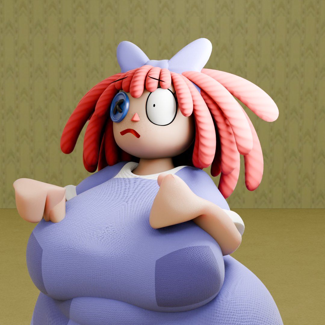 mrpaltaa_'s tweet photo. Oh no, Ragatha! You're trapped in the Backrooms,,, 
Model by @CoolBeanoIsHere 
#TADC #b3b #Blender https://t.co/9ISHORjHy9