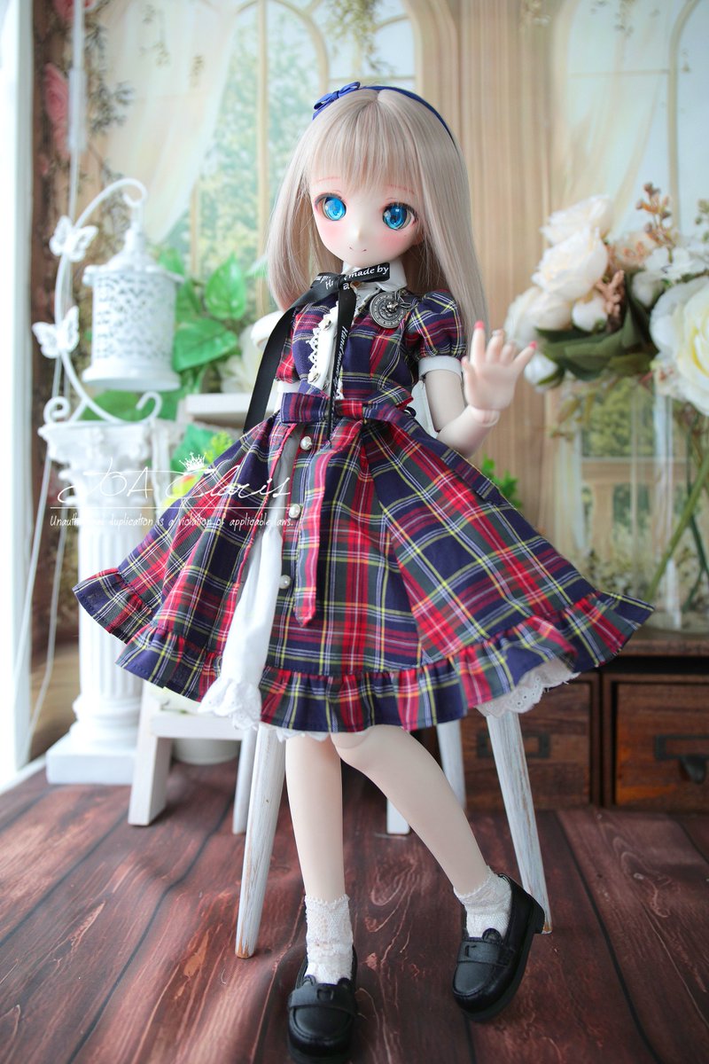 ディーラー様製 MDD TOA Claris アイドル風ワンピース 白 MDD TOA