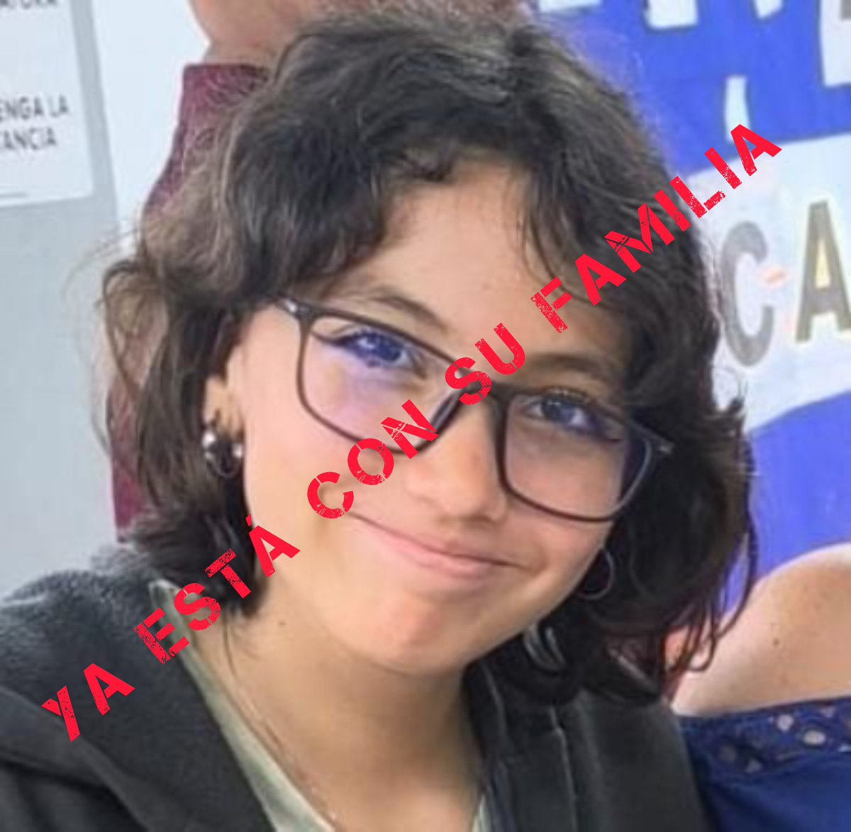 DelmiroDeBarrio's tweet photo. YA ESTÁ CON SU FAMILIA.

Agradezco a las personas que compartieron y llamo a recapacitar a quienes se creen dueños de la verdad y juzgan a su familia. No conocen los detalles y yo no tengo por qué exponerlos; mi misión era solo hacer público que se encontraba desaparecida, no hacer una novela de la situación exponiendo la vida privada de una niña.
