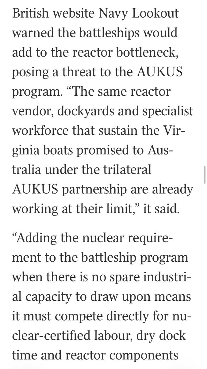 DougCameron51's tweet photo. When will sanity, logic and reality be applied by the ALP to the warped fiction of AUKUS.
We hand over $Bs to the US and UK military/industrial complex, sacrifice our sovereignty and get treated as mugs. The optimal pathway becomes more flawed and unrealistic by the day! https://t.co/Jxrvd8ffHR