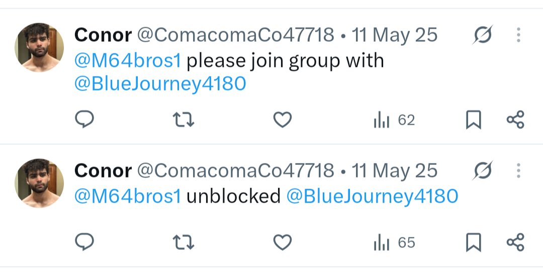 Toxicbusters's tweet photo. CONFIRMED
 
@ComacomaCo47718 is an alternate account of @BlueJourney2721 

His name matches his Bobo account before Got suspended https://t.co/7Ou61B80rF