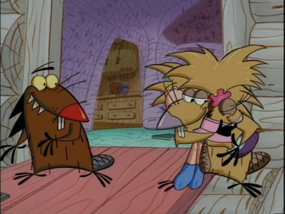 AndoArbour8's tweet photo. Happy Sister's Day from The Angry Beavers! Norbert and Daggett have their little twin sisters, Stacy and Chelsea. They are so blessed to have such cute little sisters, provided they don't give them a head ache with their antics.
#TheAngryBeavers #SistersDay https://t.co/vmKZHU1ghB