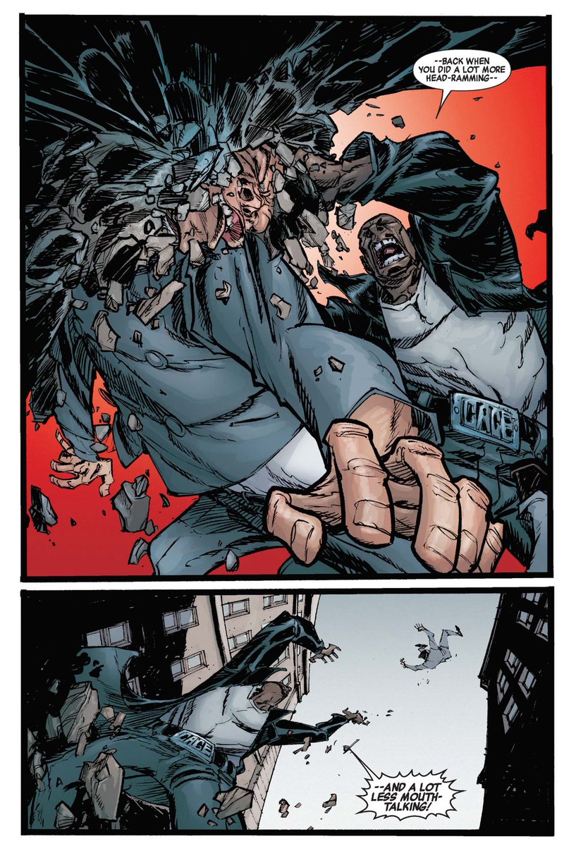 tevindavis20's tweet photo. @Jacques04x @reedy_moss @Fadewind @Authordwonder @shadydoorags Off the dome Juggs has ko’d professor Hulk. Wonderman has beaten Abomination, Strong Guy has gone punch for punch with the Thing (was going to lose tho) and Luke beat Hammerhead mid diff. The same one who had an adamantium upgrade and nearly killed Peter. Pete aint top 30 https://t.co/2lOU43JrfO