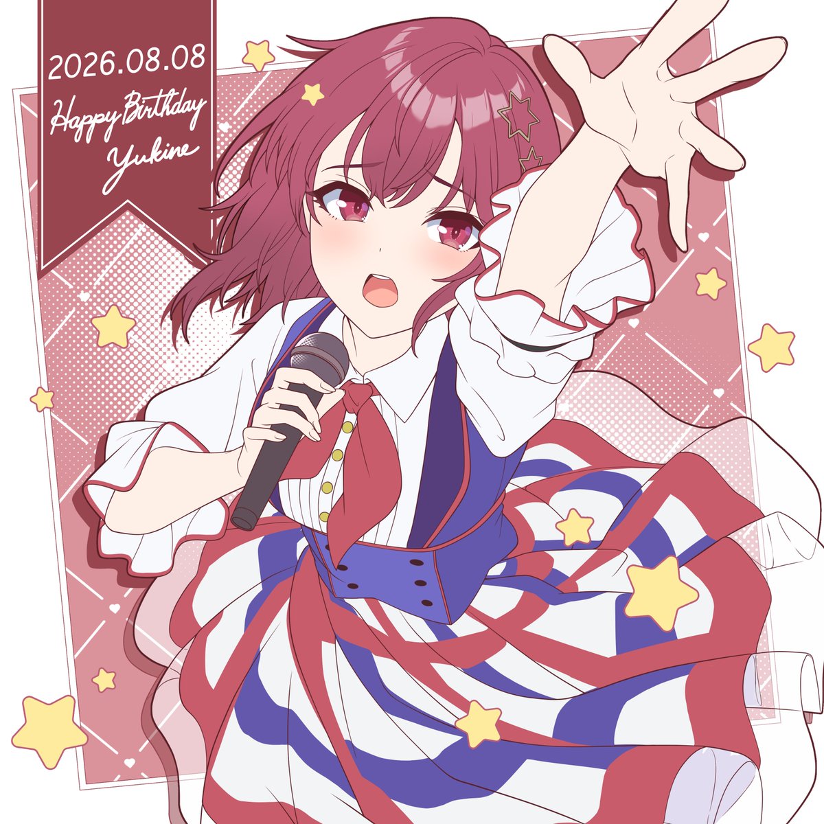 SHINEPOST_PJ's tweet photo. 🎶┈┈┈┈┈┈┈┈┈┈┈
　#祇園寺雪音生誕祭
　HAPPY BIRTHDAY!!
┈┈┈┈┈┈┈┈┈┈┈🎶
本日は #祇園寺雪音 （CV:#長谷川里桃）の誕生日です🎉🎂
皆さんも一緒に、初雪大福⚪やカレー🍛でお祝いしましょう！
#シャインポスト https://t.co/bFTNivXfGu