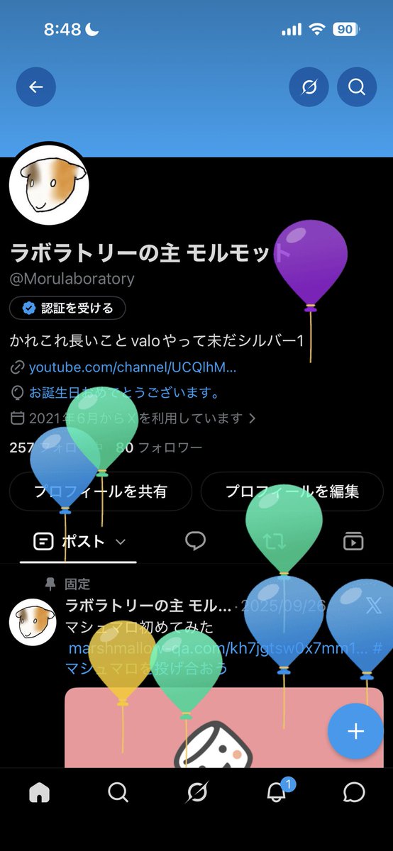 Morulaboratory's tweet photo. 今日は俺の日() https://t.co/vK1IzpMnRQ