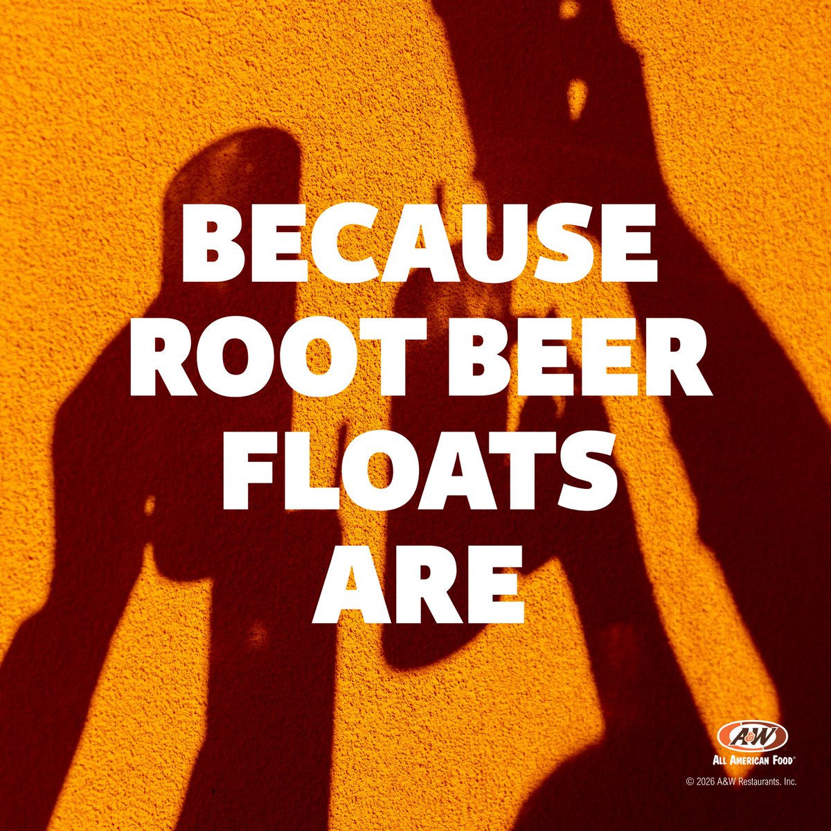 awrestaurants's tweet photo. free root beer floats, 2–8pm only. and if you grab the $10 collector's mug while you're there, every dollar goes straight to DAV. floats for you, funds for veterans — not a bad Thursday. #NRBFD #DAV #DisabledAmericanVeterans #AWRestaurants https://t.co/jzkWMXnGg5