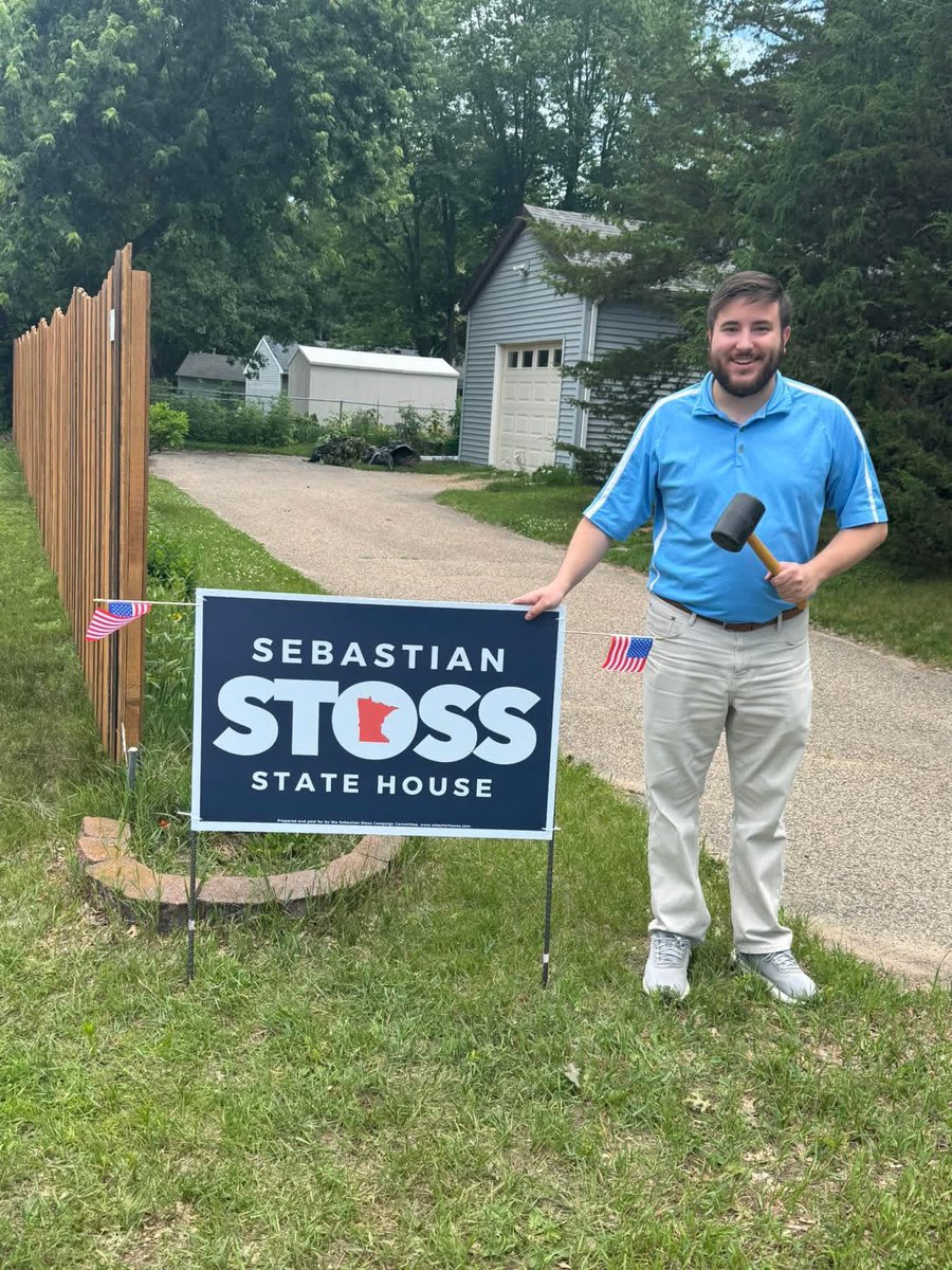 mngop's tweet photo. Want to avoid another DFL trifecta? Reach out to your local Republican candidate and agree to host a lawn sign. Lawn signs don’t vote, but they do show momentum and build name recognition! https://t.co/SZ3Vg5tAm3