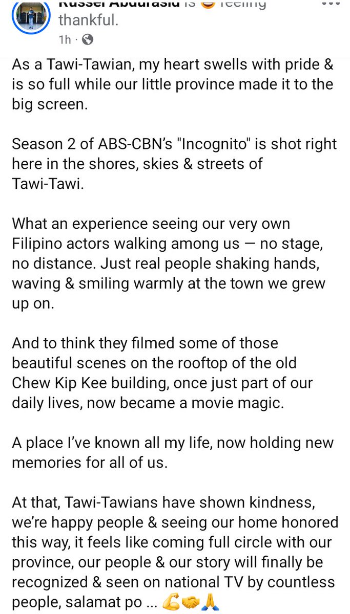 DinampoRac86322's tweet photo. This proves that ABS-CBN has not vanished from the Philippine showbiz industry; they just really need to invest in order to achieve true human work, not AI-generated content.
#Incognito https://t.co/61ewyPMYvS