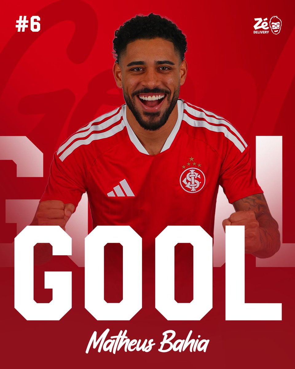 SCInternacional's tweet photo. 𝗠𝗔𝗧𝗛𝗘𝗨𝗦 𝗕𝗔𝗛𝗜𝗔 ABRE O PLACAR NO GIGANTE! 🚀🔛

Depois de escanteio batido pela esquerda, a zaga visitante afasta parcialmente e a sobra é do lateral colorado. Ele domina dentro da área, bate de direita e balança as redes! ⚽️🇦🇹 #GolDoInter @ZeDelivery https://t.co/SXjWzGbZL7