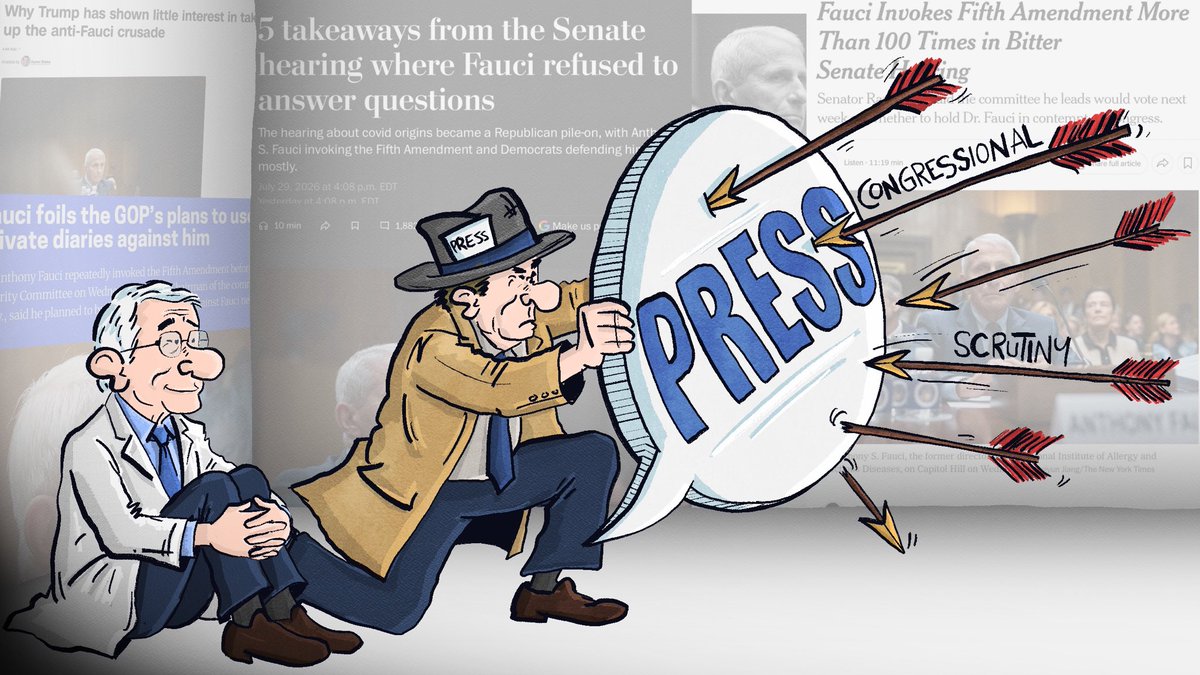 mtaibbi's tweet photo. Listen to This Article: After Fauci Debacle, Our Idiot Press Circles the Wagons

I guess it’s true: you can’t hate the news media enough.

https://t.co/Er3Nmfq7Hc https://t.co/WZ6cg0rQ66