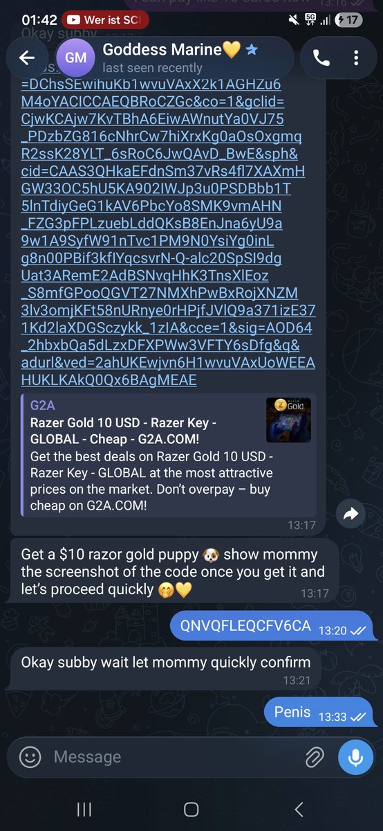 submit2mia's tweet photo. @MARIN2DFD3 Dont trust her btw, its a scammer https://t.co/YK5pXmtrD4