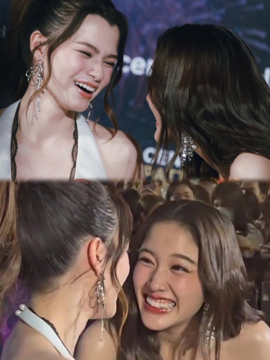 spy_orr's tweet photo. ยิ้มกว้างงงงง🌷🪽🫶🫶🤏

#srchafreen #beckysangels 
#ฟรีนเบค #FreenBecky https://t.co/IV7GYPPa5t