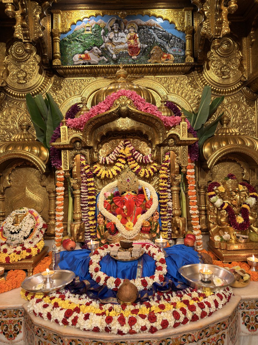 SVTMumbai's tweet photo. 🙏 गणपती  बाप्पा मोरया 🌺मंगलमूर्ती मोरया 🙏०३/०८/२०२६
🙏Ganapati Bappa Moraya 🌺 Mangalmurti Moraya  🙏03/08/2026 https://t.co/berROJmk1z