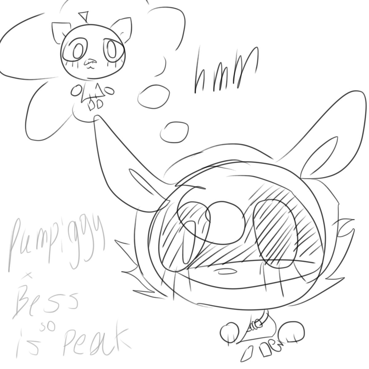 CreaMuff2's tweet photo. Another high budget sketch of Pumpiggy x Bess
#Piggy #Piggytwt #PumpiggyXBess https://t.co/1p7bozQ5hH