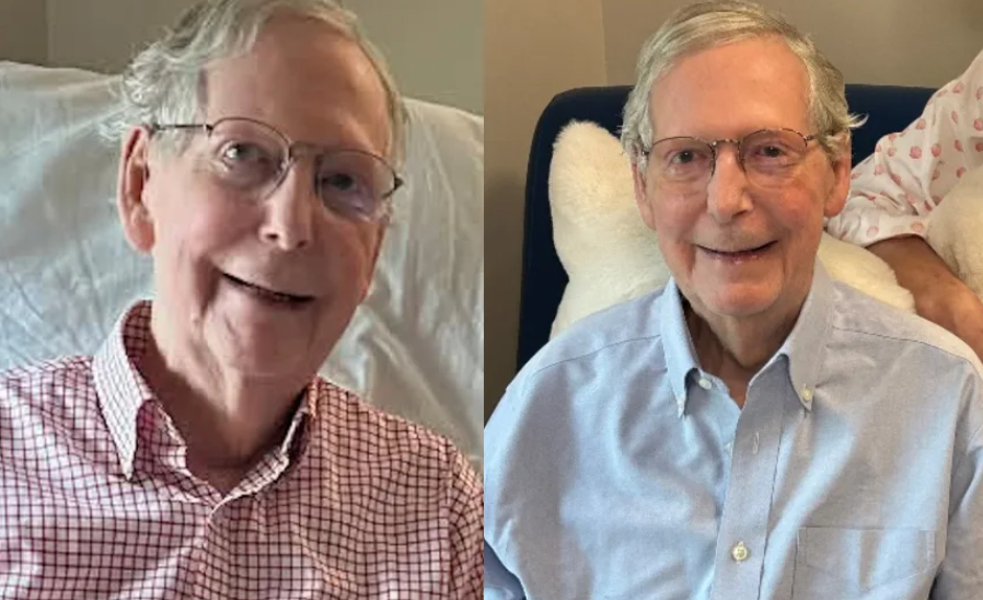 Notwokenow's tweet photo. Tomorrow is August 3, the supposed deadline for a special election in Kentucky.

Will we see proof of life from Mitch McConnell this week or will they announce his "turn for the worst" or a medical downward spiral? https://t.co/UEMlJxd2NL