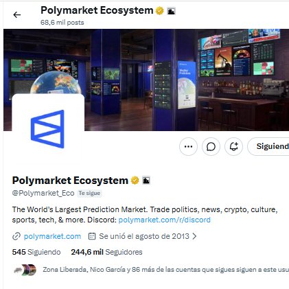 azzenstream's tweet photo. Bandurria, acaban de hackear la cuenta de Flavio Azzaro. Quien lo hizo, reemplazó el nombre a @Polymarket_Eco 

Mientras gestionamos la recuperación, les pedimos por favor una mano: necesitamos que entren al perfil, apreten el botón con los tres puntitos y denuncien la cuenta 🙏 https://t.co/MJBAxhFBKf