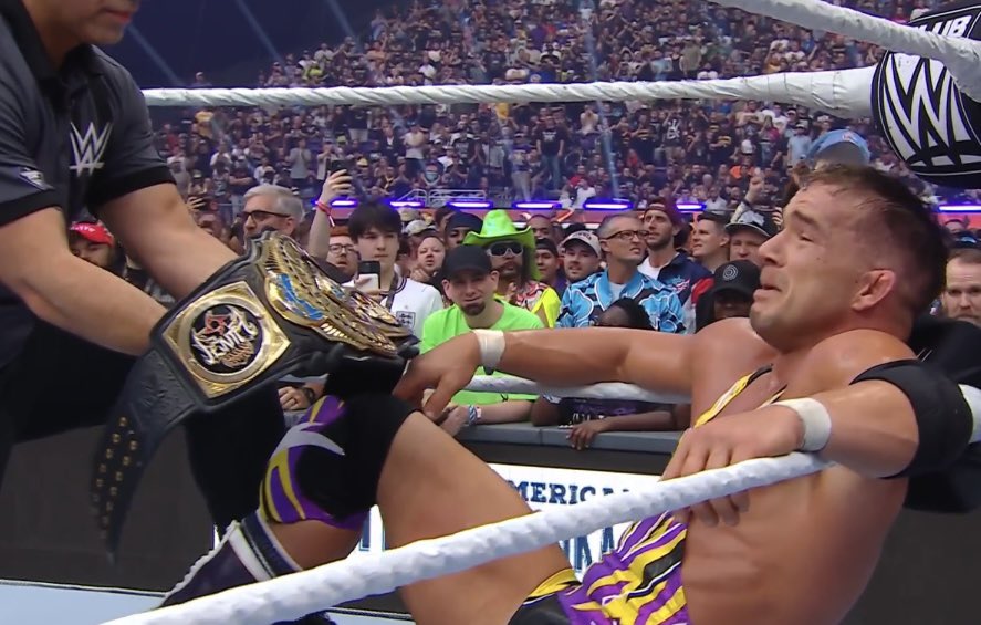 FadeAwayMedia's tweet photo. 🚨 CHAD GABLE HAS DONE IT

AND NEW INTERCONTINENTAL CHAMPION

#SummerSlam https://t.co/fGy5GGSeD6