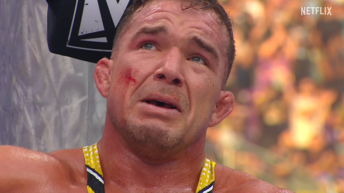EliteClubS0B's tweet photo. For the first time in his career, Chad Gable has finally won a singles championship.

One of the most deserving and well-earned title wins of all time 🥹❤️

#SummerSlam https://t.co/I0hFyr58Qa