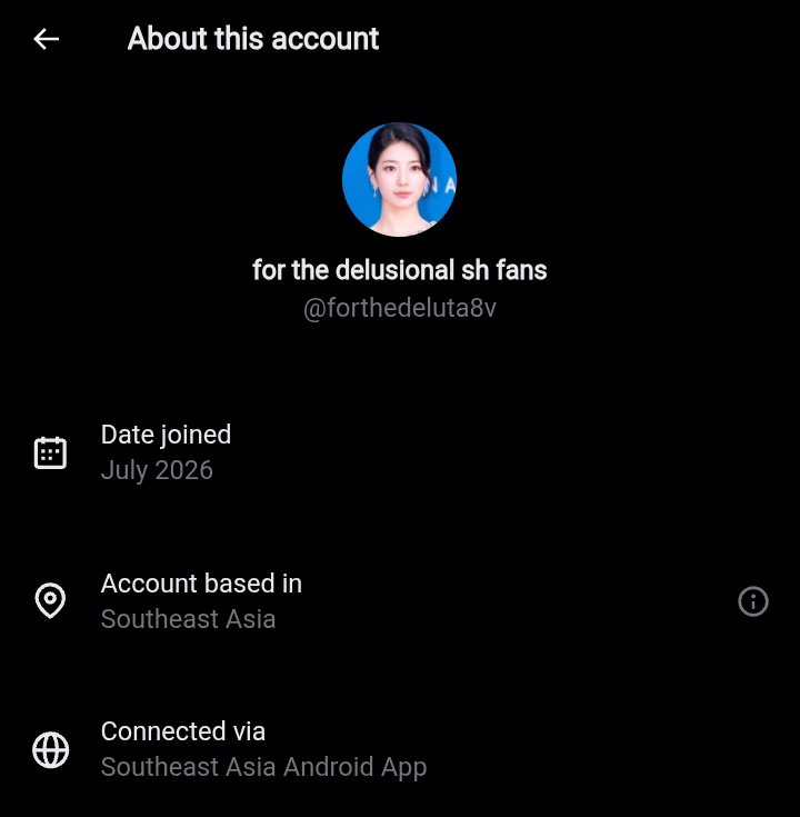 protectleesohee's tweet photo. 𝗛𝗘𝗟𝗣 𝗠𝗔𝗦𝗦 𝗥𝗡𝗕 ⚠️

https://t.co/08GLlOji7K

This acc belongs to the same person who has been continuously targeting 💂🏻‍♀️ and disturbing the fandom. Pls mass RNB this acc and don't forget to report them through KWANGYA 119 using the template we've shared. https://t.co/qNItbZzxgP