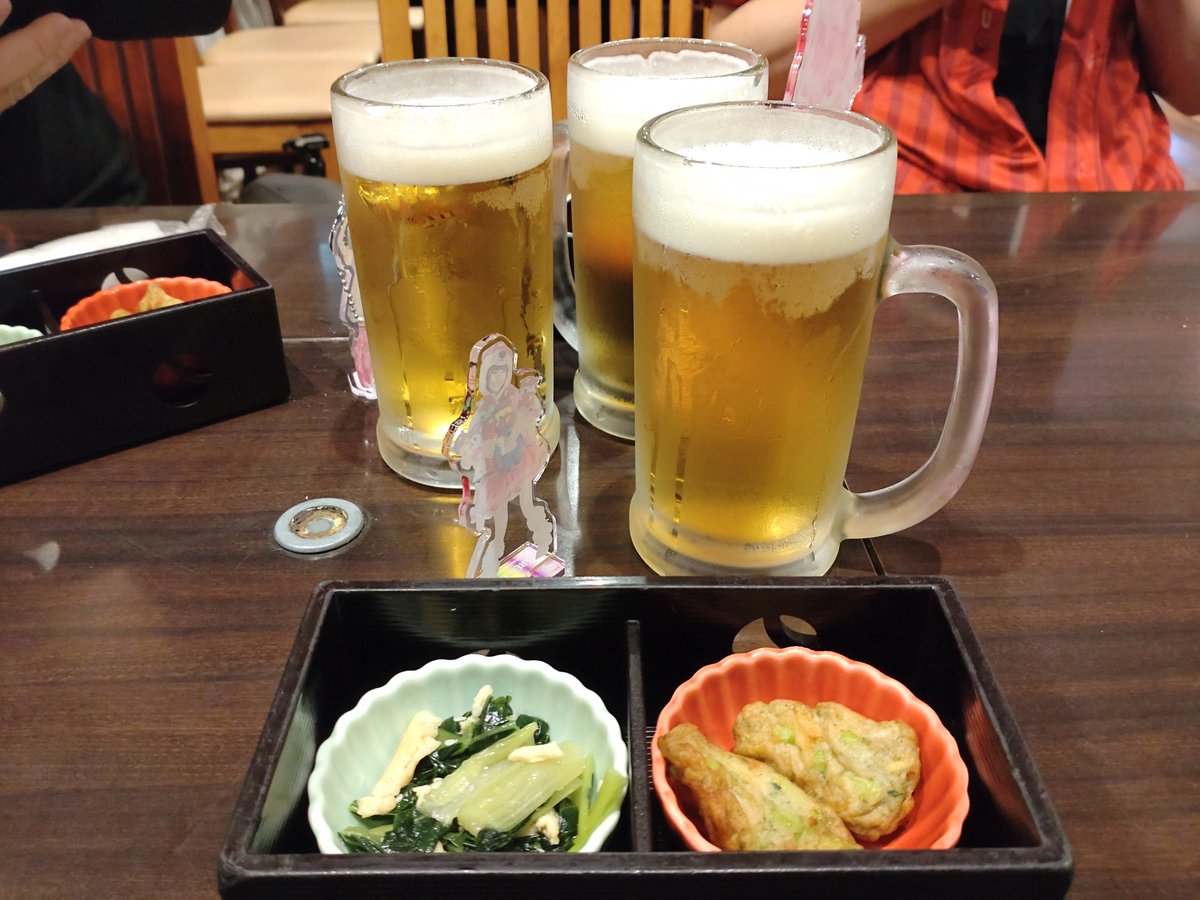 sugatomosa's tweet photo. 昨夜は楽天コラボイベント感想戦🍺
・刺身盛合せ
・牛ハラミ焼き
・サバ塩焼き https://t.co/B4kx7SUk38
