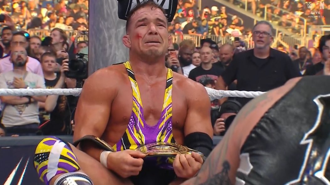 Falbak_'s tweet photo. Las lágrimas de Chad 🥹

 #Summerslam https://t.co/rOfJmdaQOL