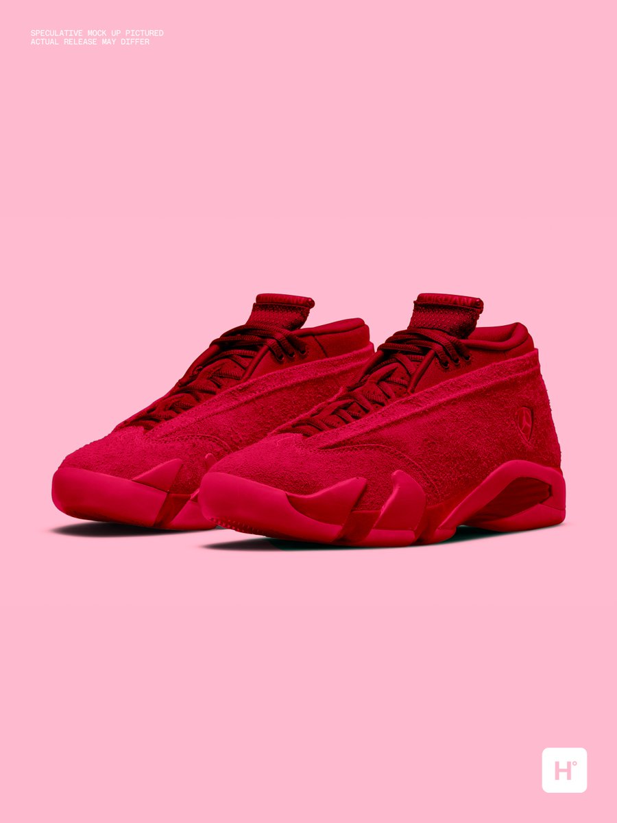 houseofheat's tweet photo. Air Jordan 14 Low "Valentine's Day" Drops in February ❤️‍🔥 https://t.co/oGWwhAXrAK