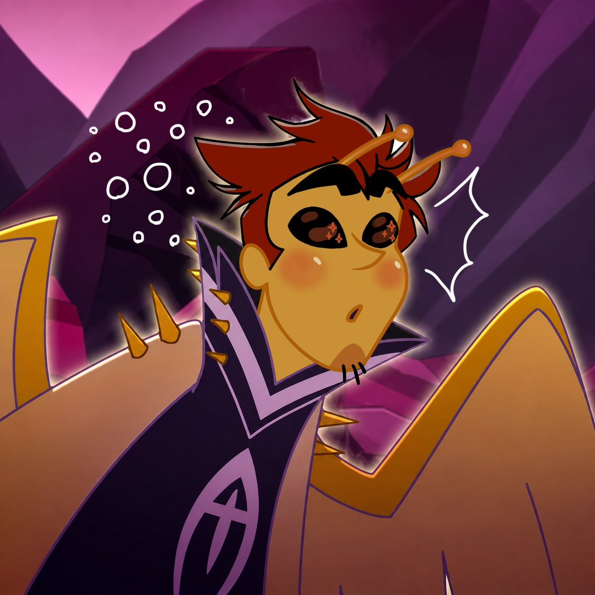 ToonDevice's tweet photo. Lazy alien Adán edits cuz I was thinking about him in my work 🤧
#HazbinHotel #HazbinHotelAdam #Fanart https://t.co/977vmiv2oy