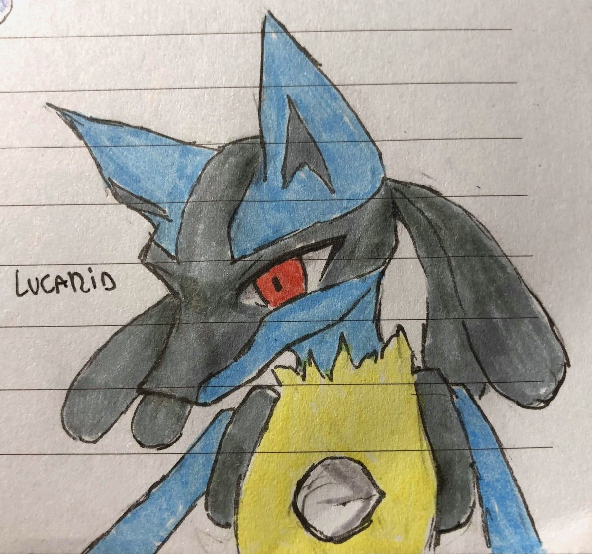 Flipside_1626's tweet photo. @ClauBar19977 Lucario ❤️ https://t.co/4HLpkFkN8s