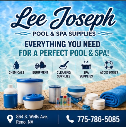 LJPoolReno's tweet photo. Welcome to Lee Joseph Inc. Swim Pool &amp; Spas Supplying Northern Nevada with Pool and Spa supplies, maintenance, training and certifications. #poolsupplies, #spasupplies, #poolmaintenance, #cpocertification https://t.co/et3stD9BC0