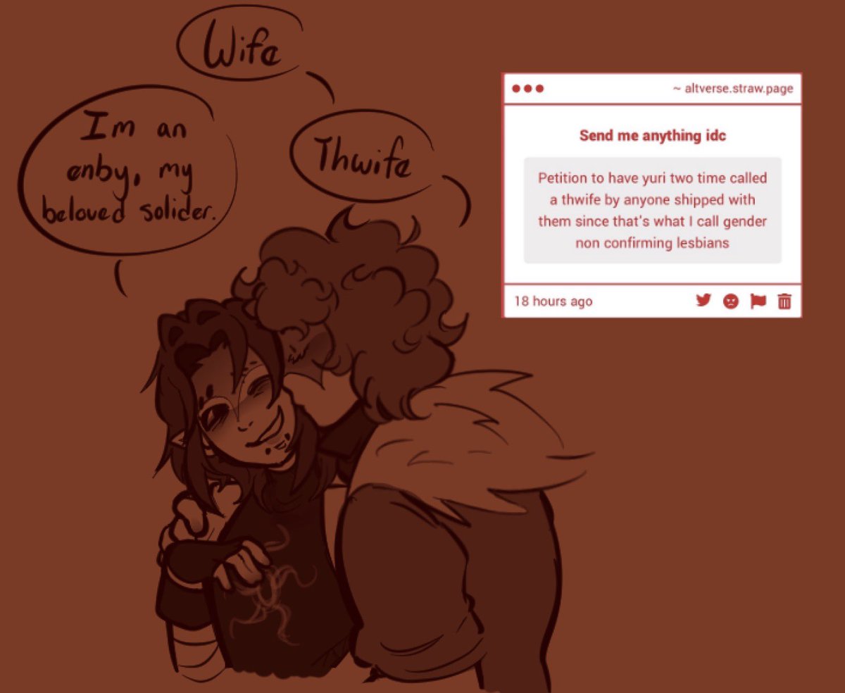 _altverse_'s tweet photo. Yurisaken AU - This was funny so here you go anon

[ #forsaken #yurisaken #forpolysakenyuri #guesttime ] https://t.co/kGu7qdSetS