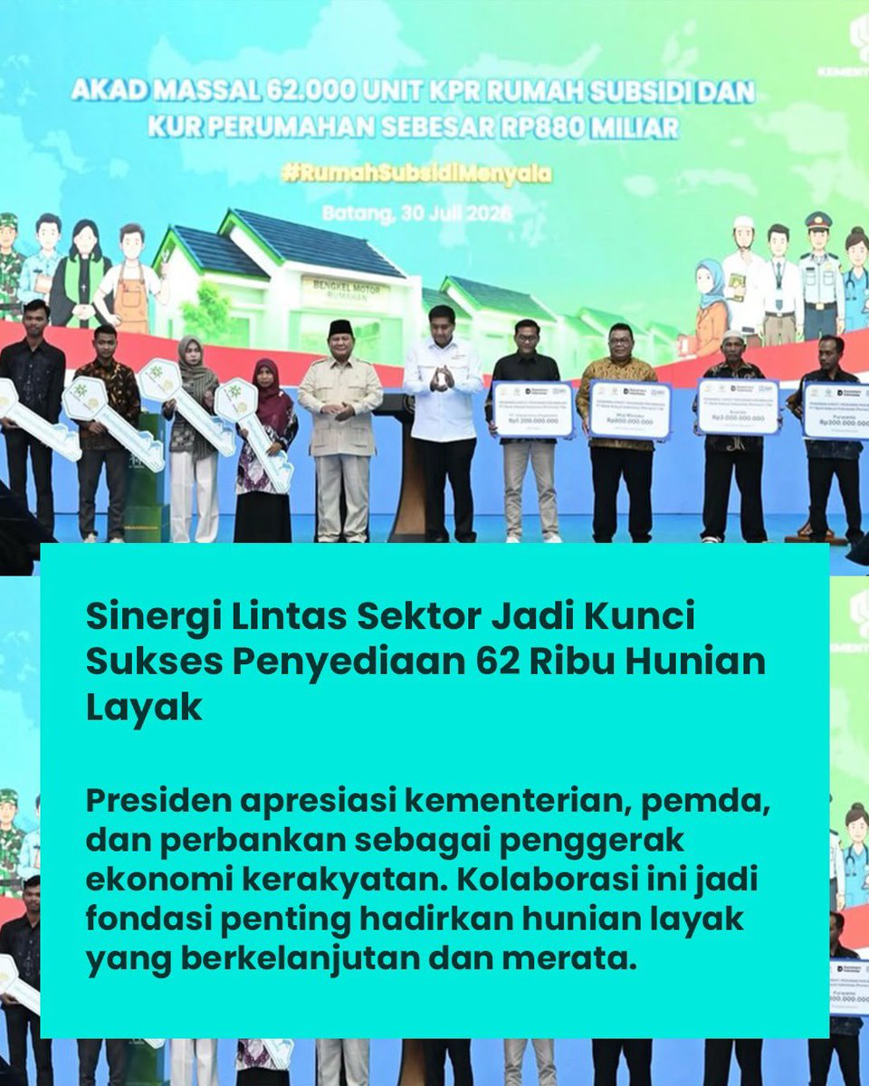 mawartaaf's tweet photo. #HasilNyataHunianLayak menjadi bukti nyata komitmen menghadirkan Solusi Rumah Rakyat Terjangkau, sehingga semakin banyak keluarga Indonesia dapat memiliki hunian yang aman dan nyaman. https://t.co/KLcD73GaR0