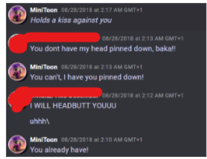 BurnerDocument's tweet photo. @MountaindudeMr Mini may have not done that, but he had put out comments to the girl that could 100% be interpreted as sexual.

Here are some examples taken from the document itself: https://t.co/fmwn56ixGz