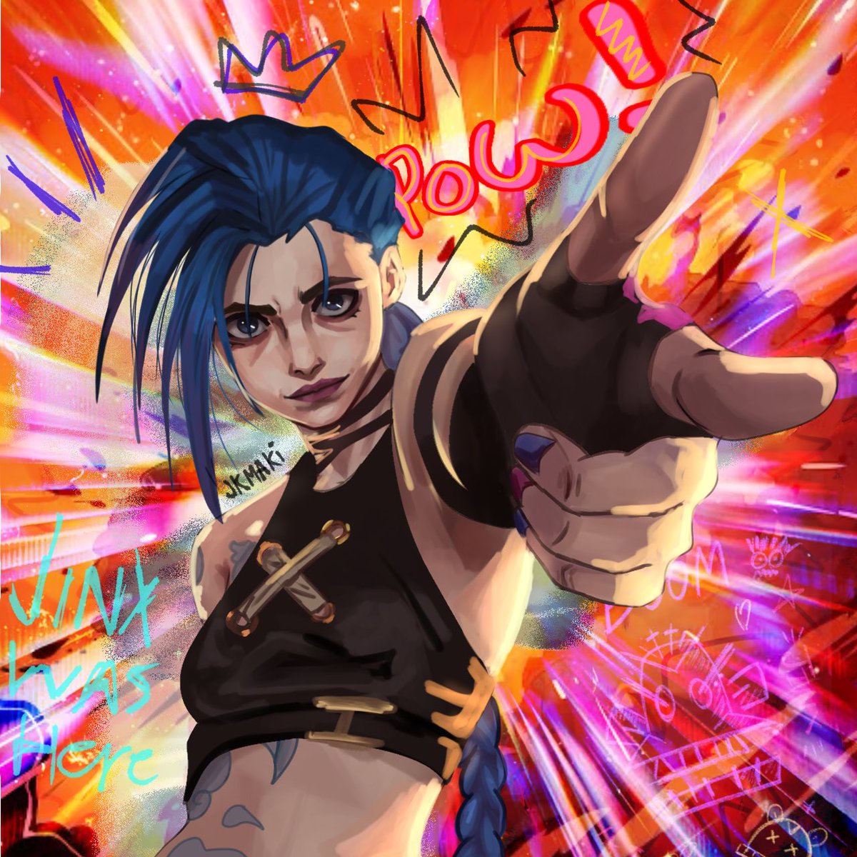 getosolo's tweet photo. Jinx !!! I rlly miss arcane era 

#arcane https://t.co/DPdB4Mw77s