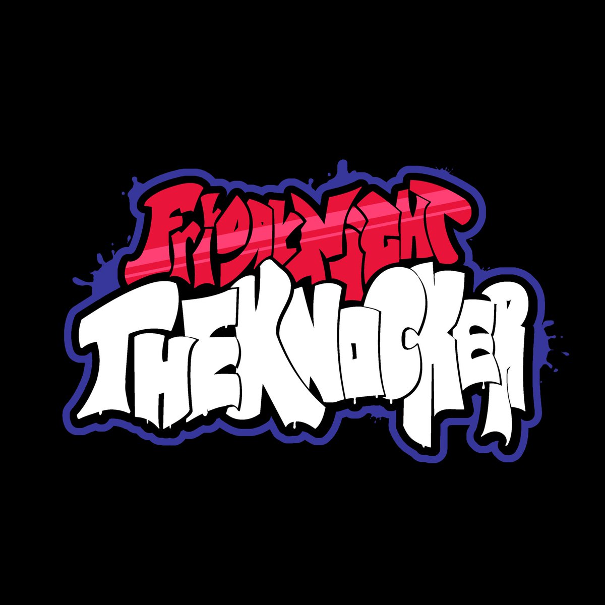 SanAneli40373's tweet photo. Hehehehe.. Hey guys, I'm making a FNF mod for phones and this logo obviously says so, but the mod is only being made by ONE 15-YEAR-OLD (ME), but don't worry I don't need help with this, I'm fine. #theknocker #fnf #minecraft https://t.co/tswmA6ejnj
