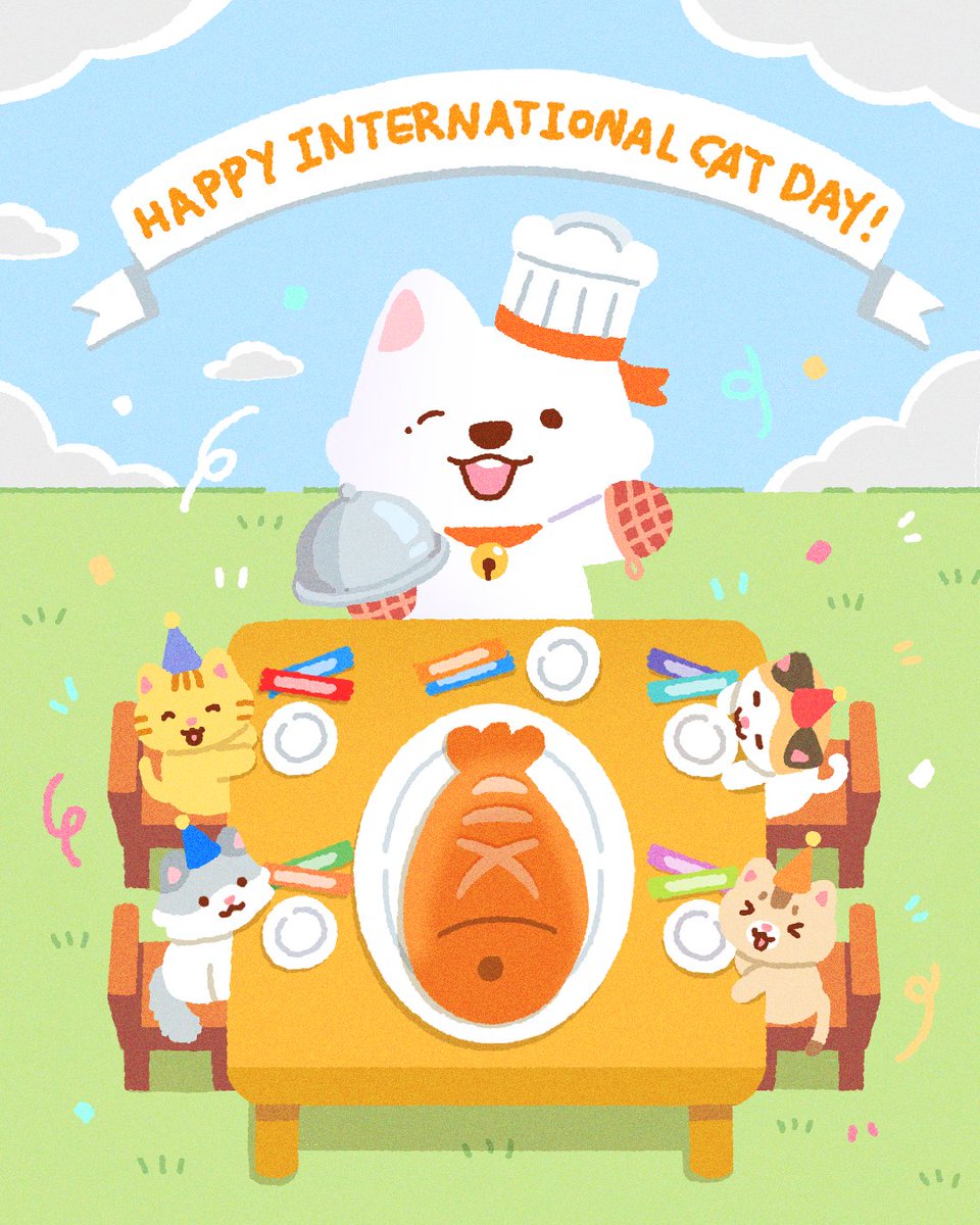 DAMYI_officialx's tweet photo. HAPPY INTERNATIONAL CAT DAY!

    /\,,,/\
>(  • . •   )<
  / >🐟<  \

#KANGDANIEL #강다니엘
#DAM_YI #담이 https://t.co/5tzdwCSphL