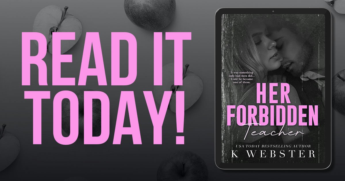 gingin615's tweet photo. Looking for a little bit of forbidden spice? Then snag your copy of Her Forbidden Teacher by K Webster today!
#OneClick: https://t.co/mcnyR73Xka
#TeacherStudentForbiddenRomance #AgeGap #ScandalizedHeroine #Possessive #SecretRelationship https://t.co/fKdCPmSf9p