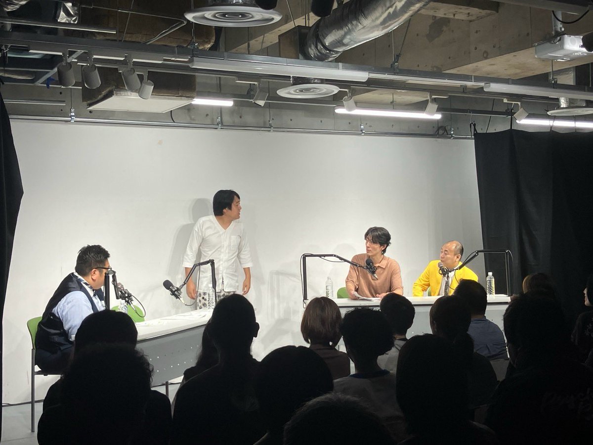 pwnotsudoi's tweet photo. 昨日は「ジグザグジギーのDEEP DRIVE」初の公開収録、ありがとうございました！！
第2部ゲストのきしたかの、ありがとー！！
ありがたさん、ありがとー！！
客席にプロレスＴシャツの人も何人もいましたね。プロレス者の皆様もありがとー！！
ホント楽しかったー✊
ありがたいねぇ〜！！
#ZZZDD https://t.co/TVnwFosCpC