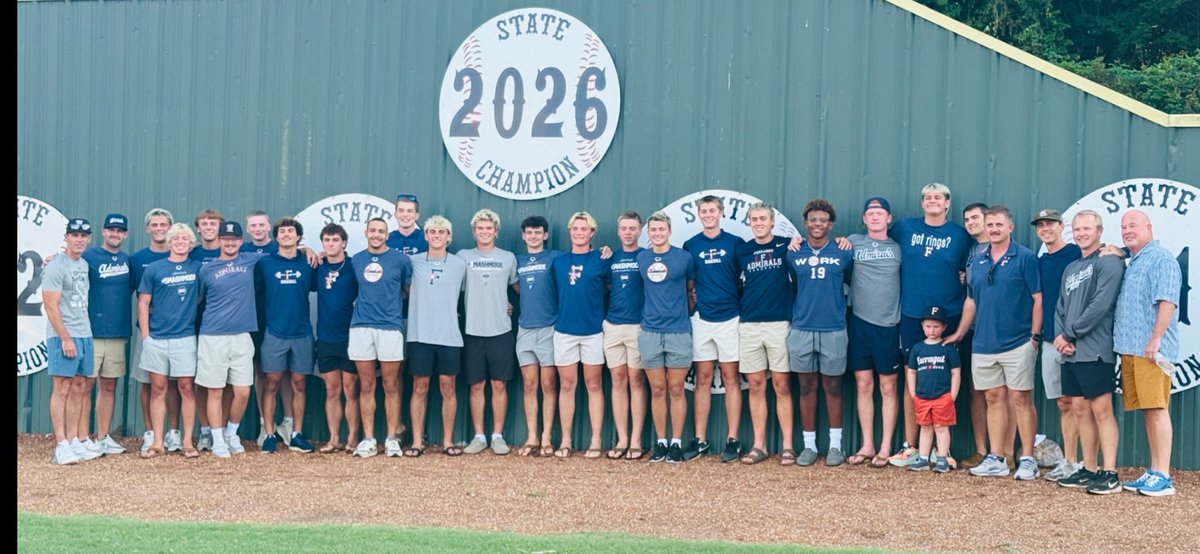 coachtatefhs20's tweet photo. A NEW BALL FOR THE WALL! 🏆

The 2026 Class 4A Baseball State Champion Farragut Admirals celebrated the new addition to the outfield wall tonight!   Farragut now has a State Record 15 Baseball State Championships in their amazing history!   
⚾️⚓️🏆🏆🏆🏆🏆🏆🏆🏆🏆🏆🏆🏆🏆🏆🏆

@AdmiralGameday @5StarPreps @prepxtra @jnichols_2121 @West105_WFIV @DugoutDad1 @farragutpress1 @JohnSartoriTV @WATESports @WBIRSports @wvltrick