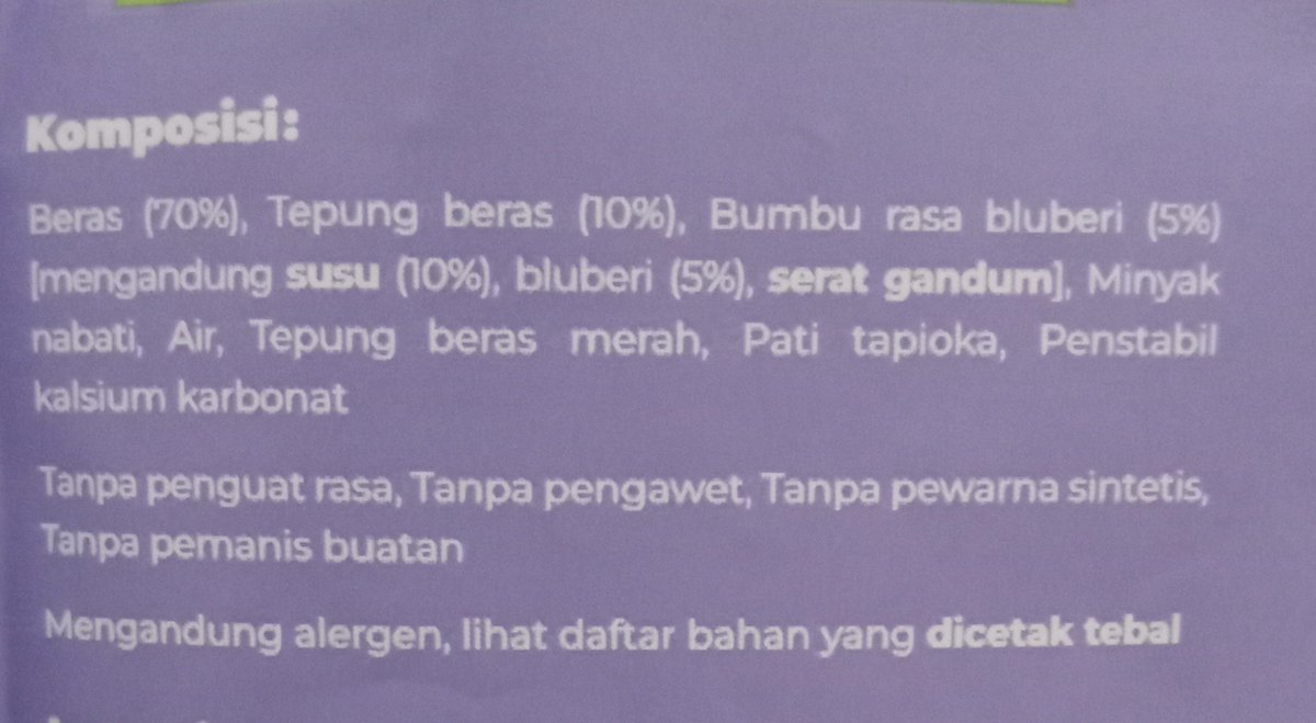harudeuul's tweet photo. semenjak jadi ibu tuh jadi selektif bgt soal apa² yg dikasihin ke anak🙁

apalagi snack, sekarang bukan rasa yg diliat waktu beli tapi kandungan gula garam dan komposisinya

nemu snack ini tuh rasanya kyk nemuin harta karun😍 https://t.co/8SmLcu0Zrh