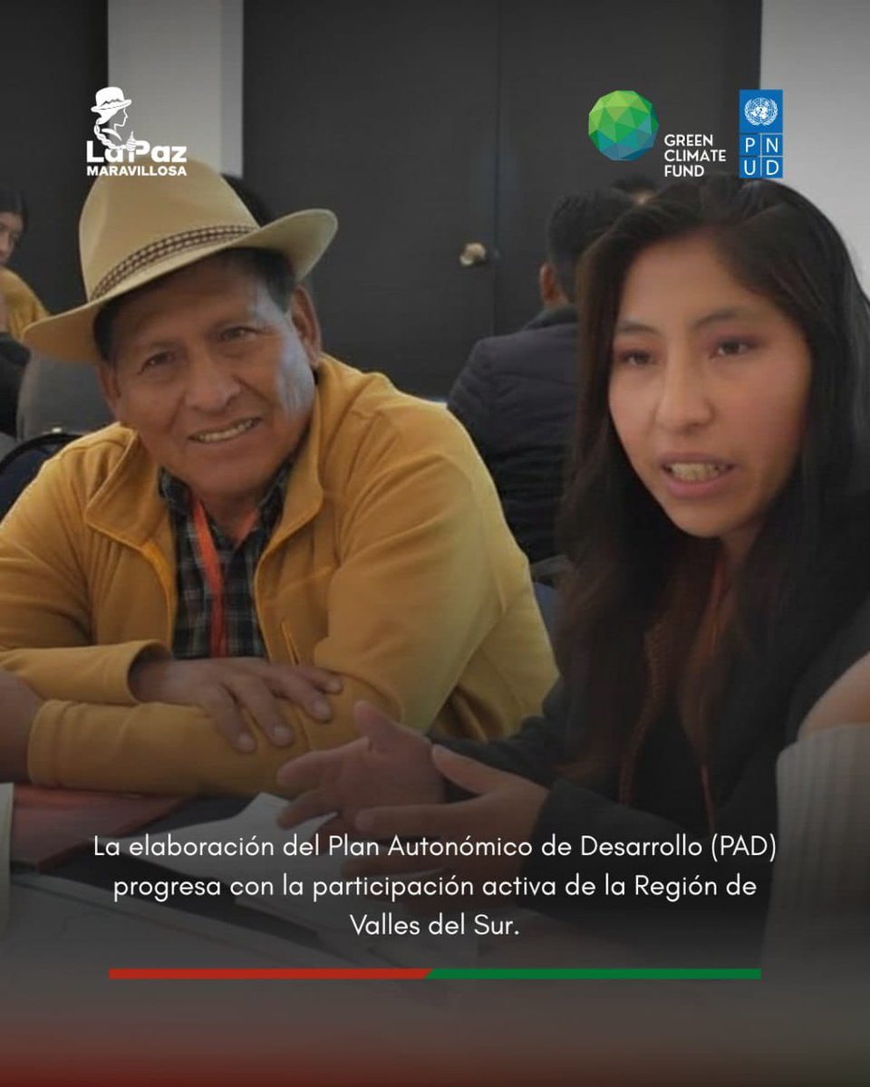 goblpz's tweet photo. Luribay, Yaco, Malla, Sapahaqui y Cairoma participaron en los Talleres Regionales del Plan Autonómico de Desarrollo, aportando propuestas para fortalecer la integración y el desarrollo del departamento. 
#PDD #PlanDeDesarrolloDepartamental #UnidosNadaNosDetiene #GreenClimateFund https://t.co/53twnlnIwB