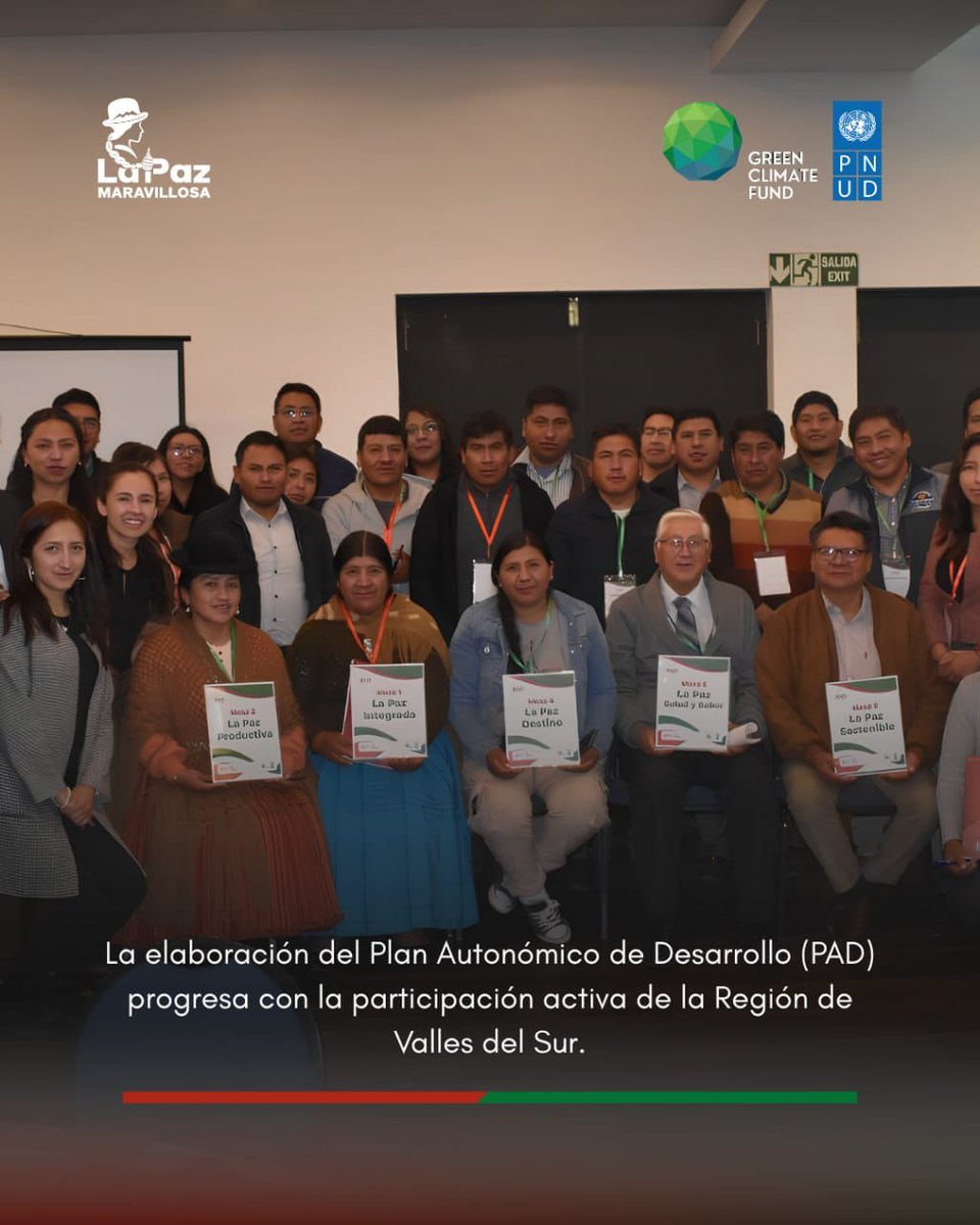 goblpz's tweet photo. Luribay, Yaco, Malla, Sapahaqui y Cairoma participaron en los Talleres Regionales del Plan Autonómico de Desarrollo, aportando propuestas para fortalecer la integración y el desarrollo del departamento. 
#PDD #PlanDeDesarrolloDepartamental #UnidosNadaNosDetiene #GreenClimateFund https://t.co/53twnlnIwB