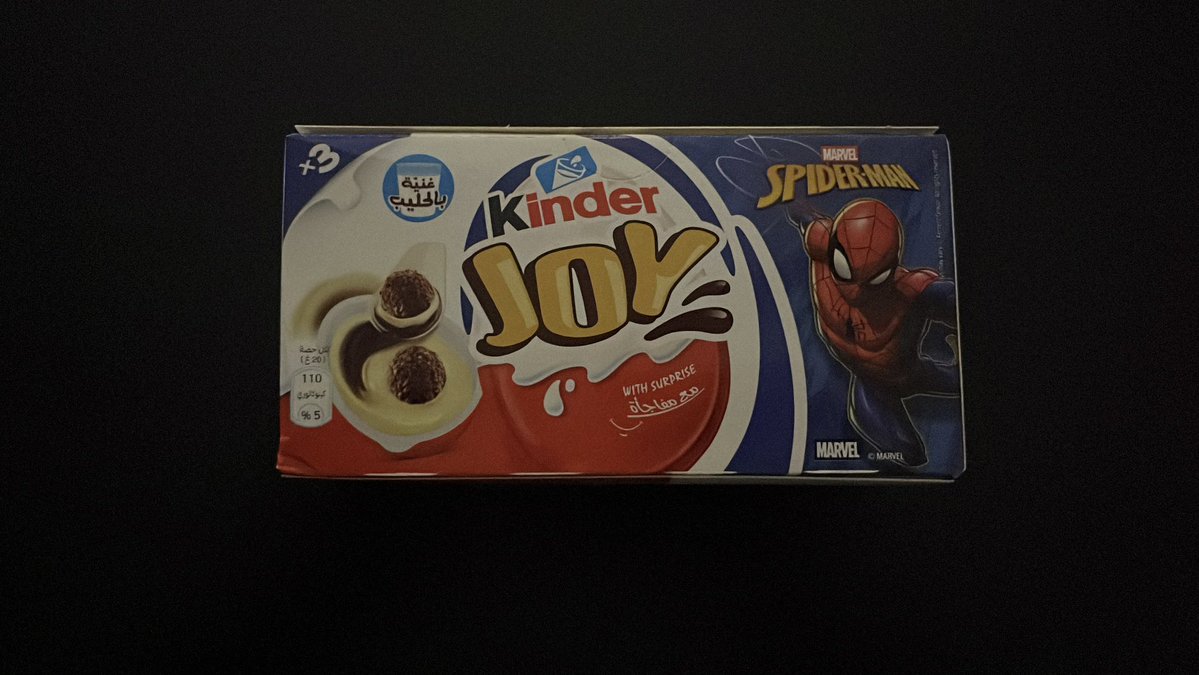 purechaaoos's tweet photo. The most cool Kinder Joy #Spiderman https://t.co/WrYzxxs6NC