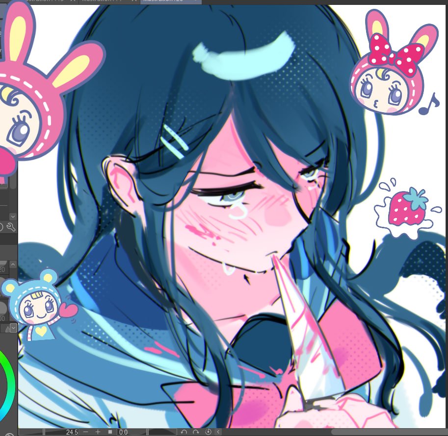 Kaowejii's tweet photo. idk which is better (╥ ω ╥) https://t.co/qz6NGBovy2